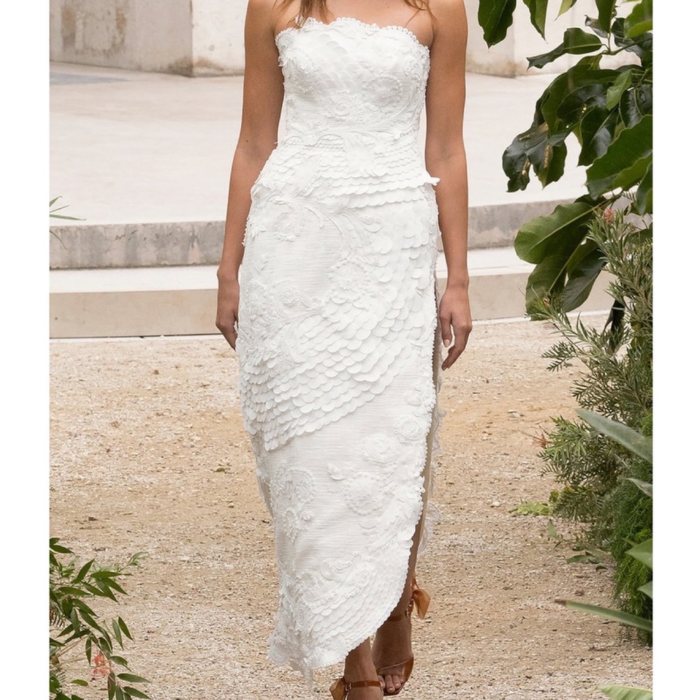 NWT Zimmermann Tama Filigree Midi Dress US6